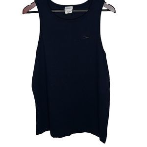 Mens Vintage 90’s Speedo Tank Top Black Size XL